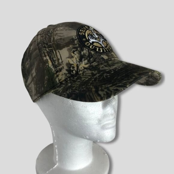 Kudzu Seven J Outfitters Hunting Hat Camo Print Adjustable Velcro Multicolor OS - Picture 1 of 9